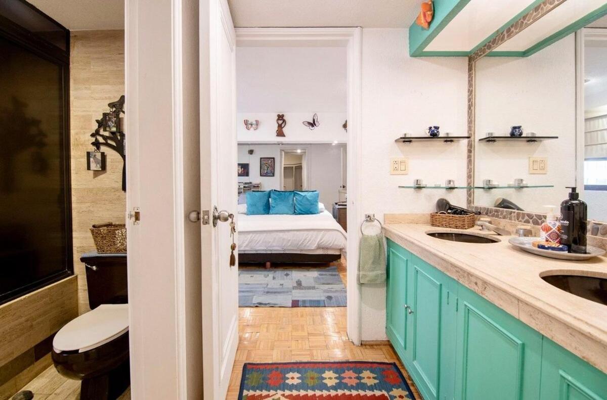Eclectic Jungle: 4 Bedrooms In Beautifull Polanco México DF Exterior foto