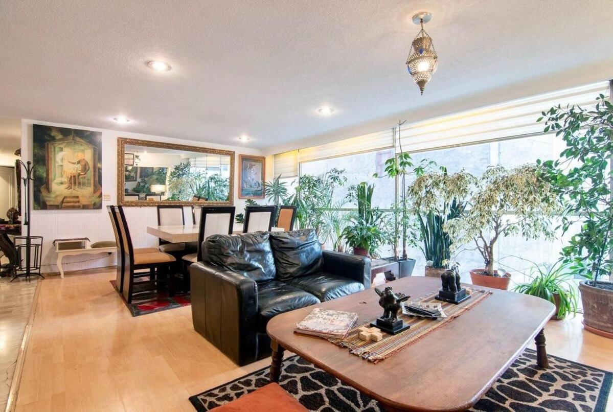 Eclectic Jungle: 4 Bedrooms In Beautifull Polanco México DF Exterior foto